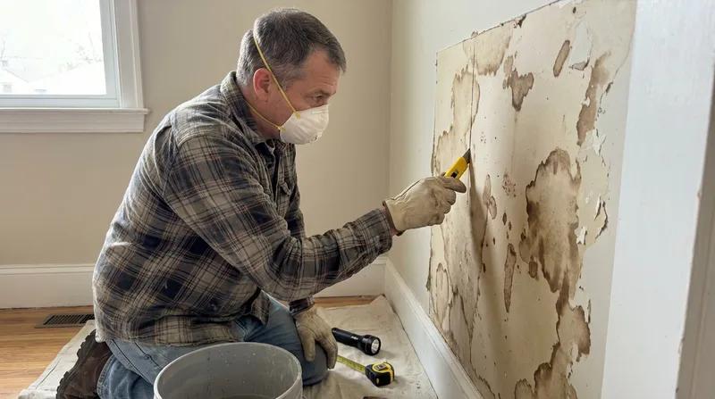 Professional Water Damage Drywall Repair